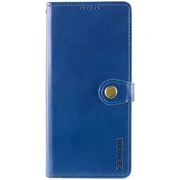 Шкіряний чохол-книжка Getman Gallant (PU) для Xiaomi Redmi Note 14 4G (Int. version) Синій