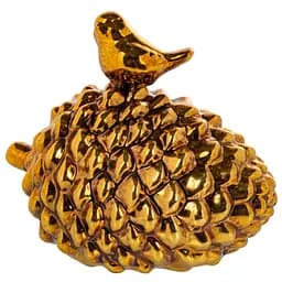 Фігурка Шишка з пташкою 13х13х8.8 см (947-060)