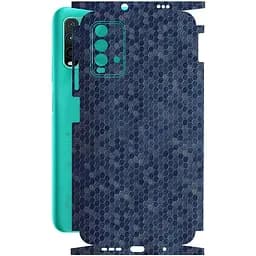 Захисна плівка StatusSKIN для Xiaomi Redmi 9T 2021 Корпус Вініл Соти сині