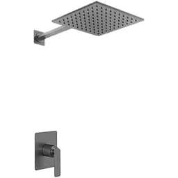 Душева система Kohlman Experience 25 graphite + BOX прихованого монтажу KPL-QW220EGQ25, Графіт