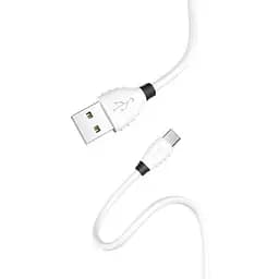 Кабель Hoco X27 Pisces Cable USB to Type-C 2,4A 1m White