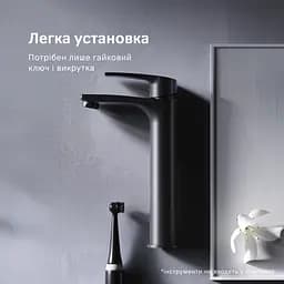Високий змішувач для умивальника AM.PM Pride чорний F7C92022 - мініатюра 8