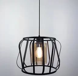 Підвісний світильник на один великий плафон | Арт. 12682/1 | Line F