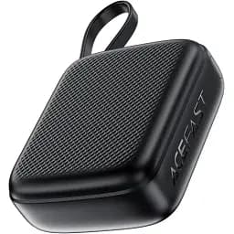 Універсальна мобільна батарея Acefast 10000mAh 20W PD,QC3.0 USB-C In/Out with build Type-C cable M15 Black (6974316283973)