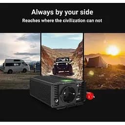Автомобільний інвертор Green Cell 12V на 230V 150W/300W (INV06) - мініатюра 8