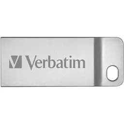 USB флеш накопичувач Verbatim 64GB Metal Executive Silver USB 2.0 98750