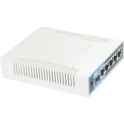 Бездротовий маршрутизатор (роутер) Mikrotik hAP ac (RB962UiGS-5HacT2HnT) - мініатюра 4