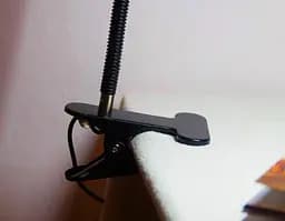 Настільна гнучка лампа UFT Lamp 1 Black на прищіпці  - мініатюра 3