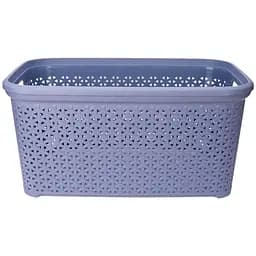 Кошик Diomedea без кришки з рамкою сіро-блакитний 595 x 405 x 280 мм 50 л (К2-121)