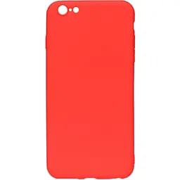 Чохол-накладка Toto 1 mm Matt TPU Case Apple iPhone 6 Plus/6s Plus Red
