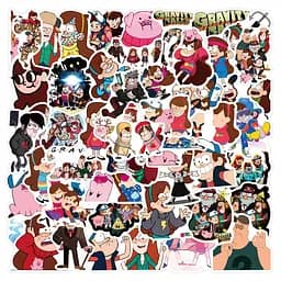 Стікерпак Гравіті Фолз Набір наклейок GeekLand Gravity Falls 100 штук - мініатюра 2