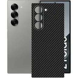 Захисна плівка StatusSKIN для Samsung Galaxy Z Fold 6 SM-F956 Корпус Вініл Карбон чорний