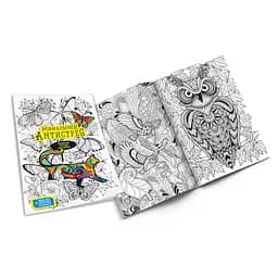 Креативное творчество "Раскраски Антистресс" Danko Toys RA-01-01U с фломастерами