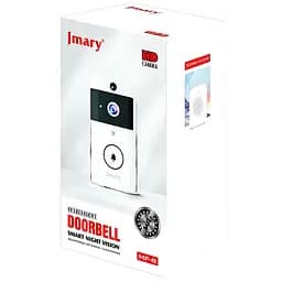 Відеодомофон Jmary MF-8 Smart, 800 мАгод, білий - мініатюра 4