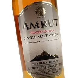 Віскі Amrut Peated Indian Single Malt, 46%, 0,7 л, подарункова упаковка - мініатюра 8