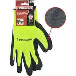 Перчатки Haisser полиэстер салатовые (129656)
