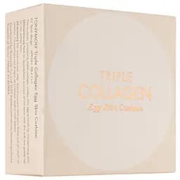 Кушон Tony Moly Triple Collagen Egg Skin відтінок 01 (Skin Beige) 15 г - мініатюра 6