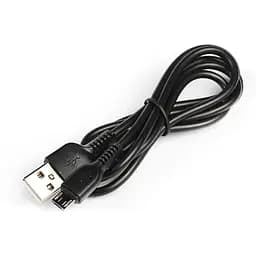 Кабель Hoco X20 Flash Micro charging cable L-1 м Черный