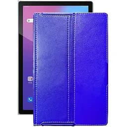 Чехол StatusCASE из экокожи для планшета Blackview Tab 12 Синий