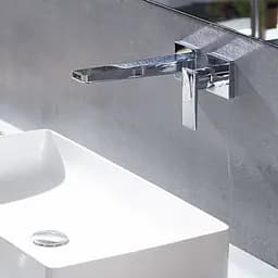 Змішувач Hansgrohe Metropol для умивальника зі стіни 165 мм хромований 32525000 Хром - мініатюра 3