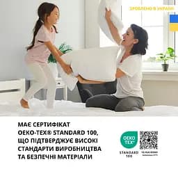 Подушка Ideia Premium Soft перкаль із внутрішньою подушкою зі штучного пуху 50х70 см біла (8-31150) - мініатюра 6