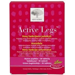 Добавка New Nordic Active Legs для вен 30 таблеток