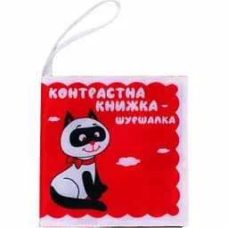 Мягкая книжка Книжковий хмарочос Котик Тик (9789664404171)
