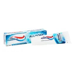 Уцінка. Паста зубна з фтором Aquafresh Protection Pure breath All in One 75 мл