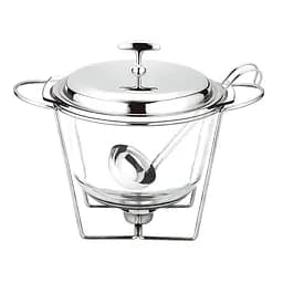 Марміт Ardesto Black Mars 3800 мл скло нержавіюча сталь круглий прозорий (AR2416FW)