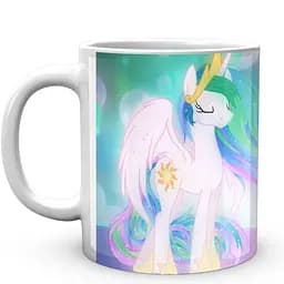 Кружка GeekLand My little pony Мой маленький пони Селестия MLP 08 330 мл белая