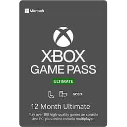 Xbox Game Pass Ultimate (12 месяцев)