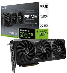 Відеокарта ASUS RTX 5060 Ti 8GB PRIME OC Edition (PRIME-RTX5060TI-O8G) (GDDR7, 128 bit, PCI-E v5.0 x8) - мініатюра 10