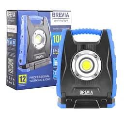 Професійна інспекційна лампа Brevia LED 10W COB 1000lm 4400mAh Power Bank, type-C(11410)