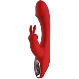 Вибратор-кролик Dreamtoys Red Revolution Artemis 21 см красный