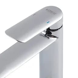 Змішувач для умивальника Koer KB-11028-01 високий KR5293 Хром - мініатюра 2