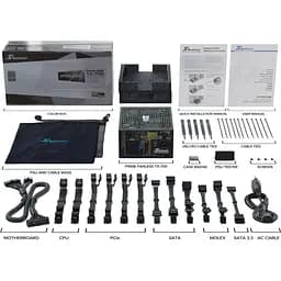 Блок живлення Seasonic Prime TX-700W Fanless Titanium (SSR-700TL) (PRIME-TX-700) - мініатюра 7