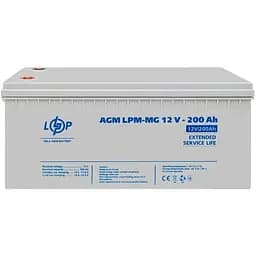 Аккумулятор LogicPower AGM-MG 12V/200Ah/2400Wh (3875) [122556]