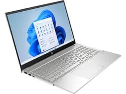 Ноутбук HP Pavilion 15-eh1055ua 15.6' FHD IPS AG, AMD R5 5500U, 12GB, F512GB, UMA, DOS, сріблястий (422L1EA) - мініатюра 2