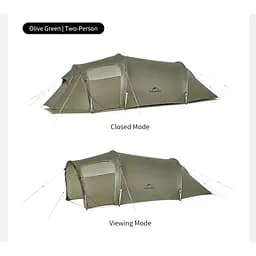 Намет Naturehike Opalus UL CNK2450WS036 тримісний темно-зелений - мініатюра 4