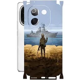 Защитная пленка StatusSKIN для Vivo iQOO Z9s Pro 5G Корпус Винил Корабль