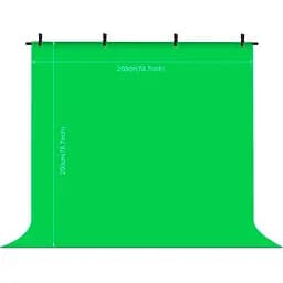 Фон хромакей зеленый Puluz PU5205G 2x2м [86229]