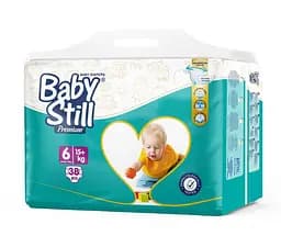 Підгузки Baby Still XL 6 (15+ кг) 38 шт. + Подарунок шампунь-кондиціонер Honeywood Strawberry ice-cream 250 мл