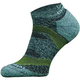 Носки Comodo RUN9 39-42 M Серый/Лаймовый (COMO-RUN-9-03-3942)