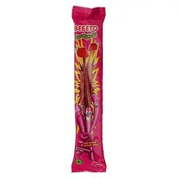 Жувальні цукерки Bebeto Кислі палички, Полуниця, 30 г