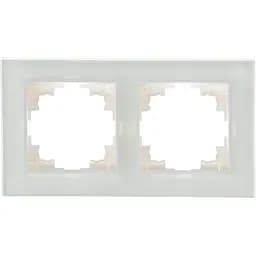 Рамка Brille двойная зеленая (стекло) NB-2F gr