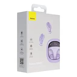 Бездротові навушники Baseus Bowie WM02+ TWS фіолетові (47286 purple) - мініатюра 2
