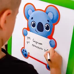 Магнітна дошка "Коала" з маркером Vladi Toys VT3601-23 (укр.) - мініатюра 3