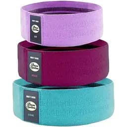 Набір тканинних гумок Power System PS-4097 Booty Band Set для фітнесу та спорту 3 шт. (4097MX-9)