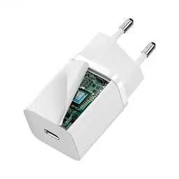Мережевий зарядний пристрій Baseus Super Si 1Type-C 30W CCSUP-J02 White - мініатюра 3