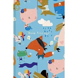 Блокнот для записів MonAmi, A6, в клітинку, 80 арк., звірята (A6-IC-080-7018K)